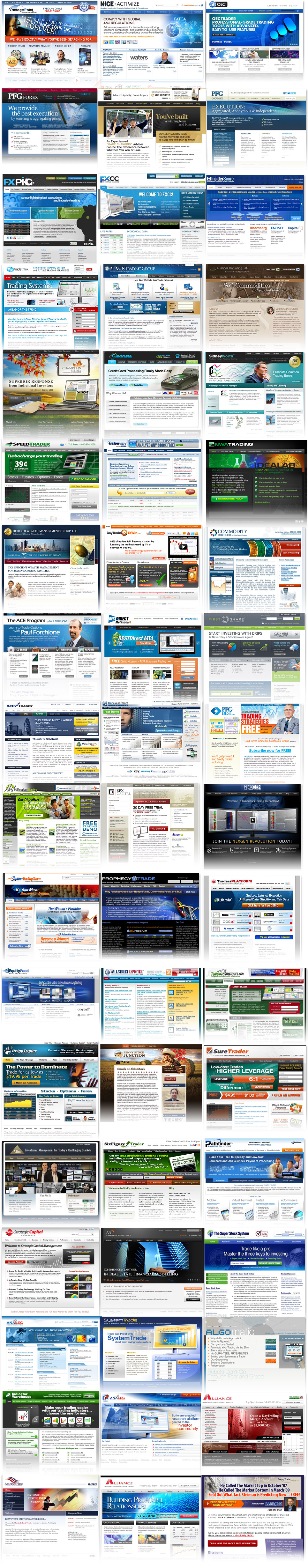 Financial websites