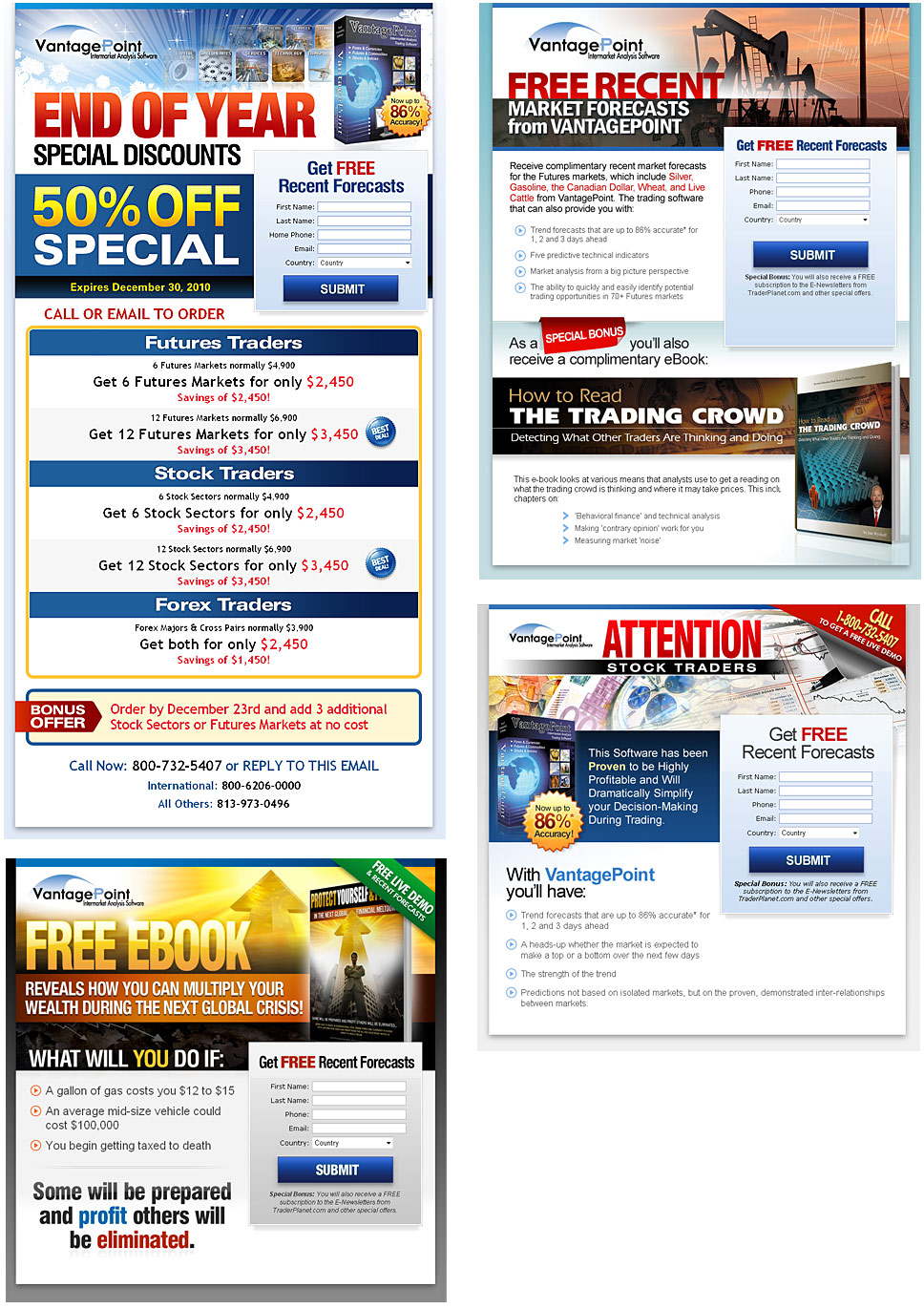 Landing page optimization
