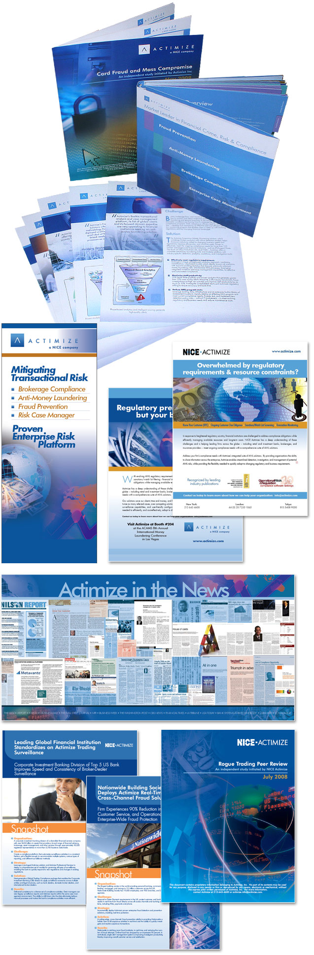 publication, marketing and advertising materials design