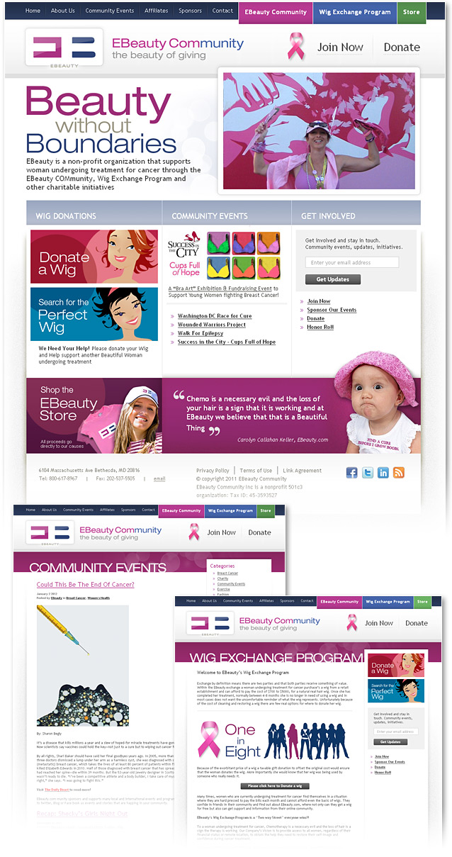 non-profit website design Washington DC