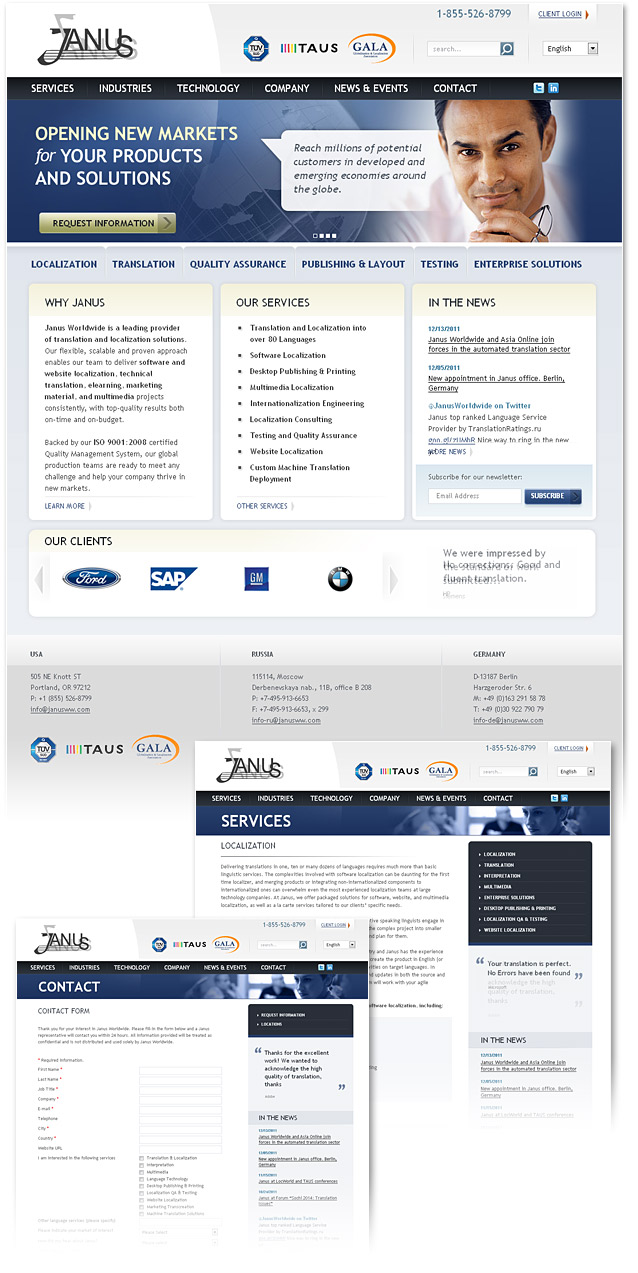 Multilingual website design washignton DC