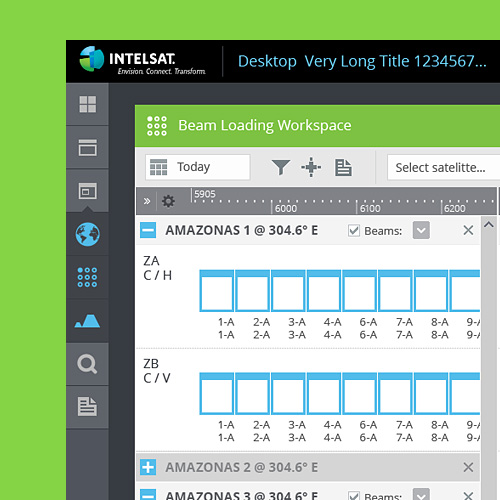 Intelsat UX/UI Design