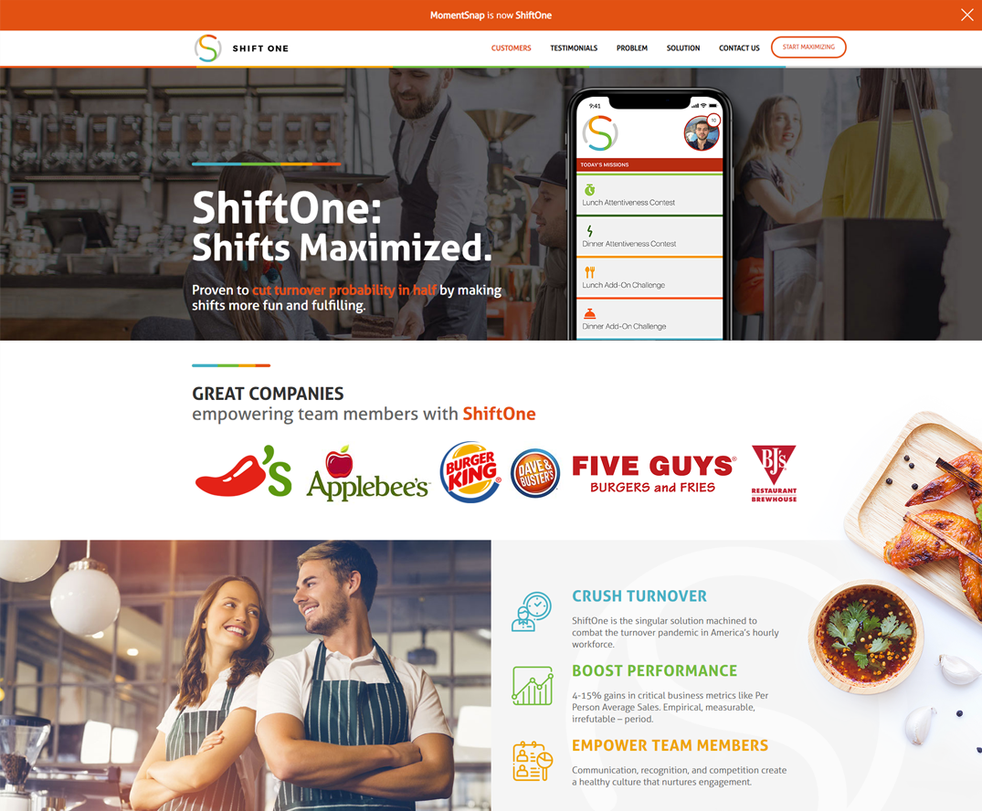 Restaurant SaaS web development