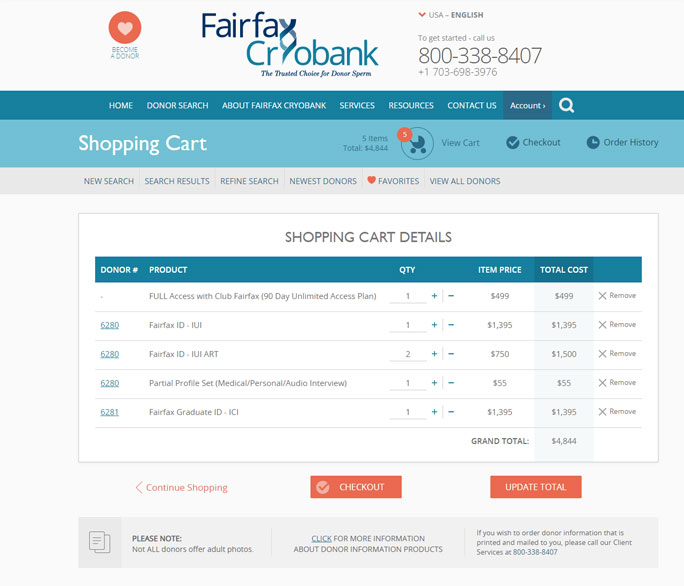 Fairfax website design and development