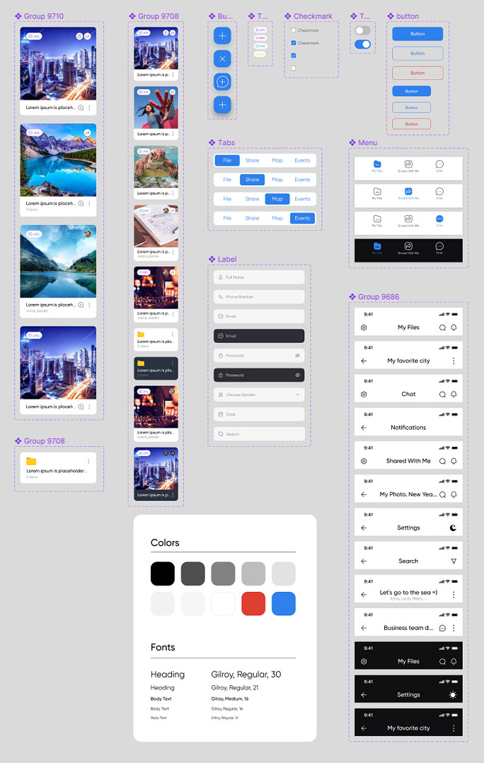 content ui design