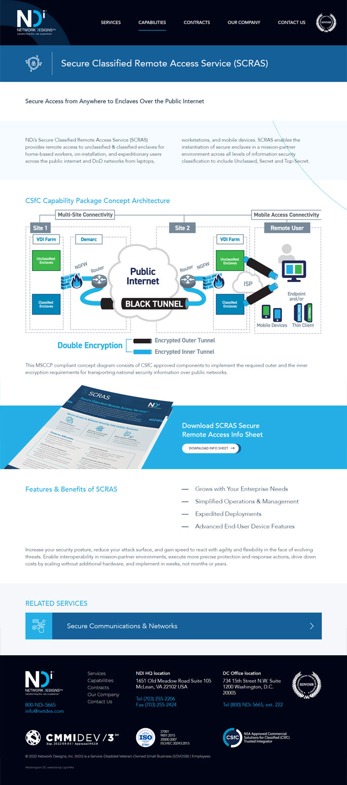 Government Contractors graphic designer 