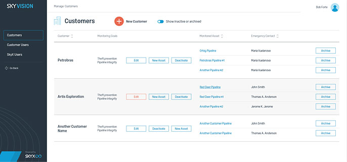 Drone operator app design