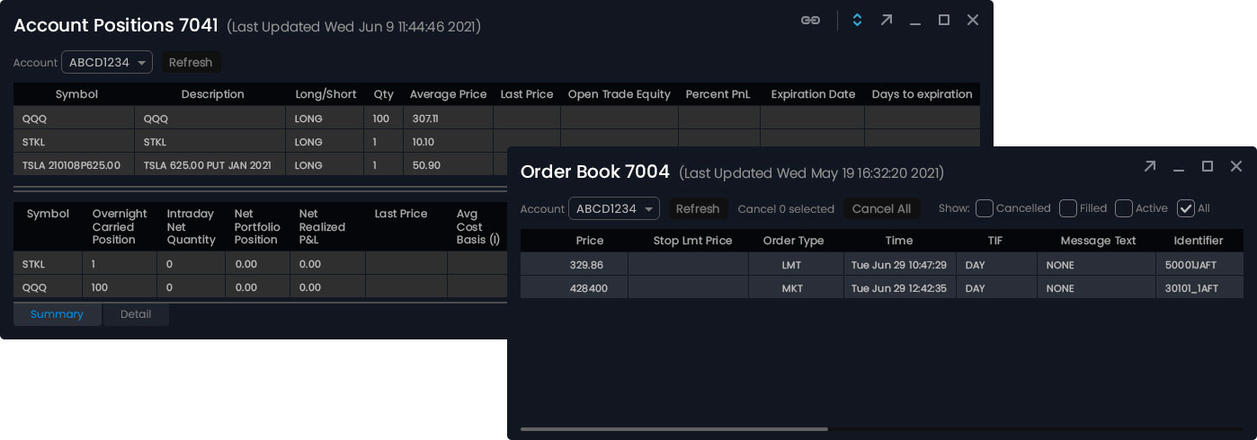 Currency platform UI design