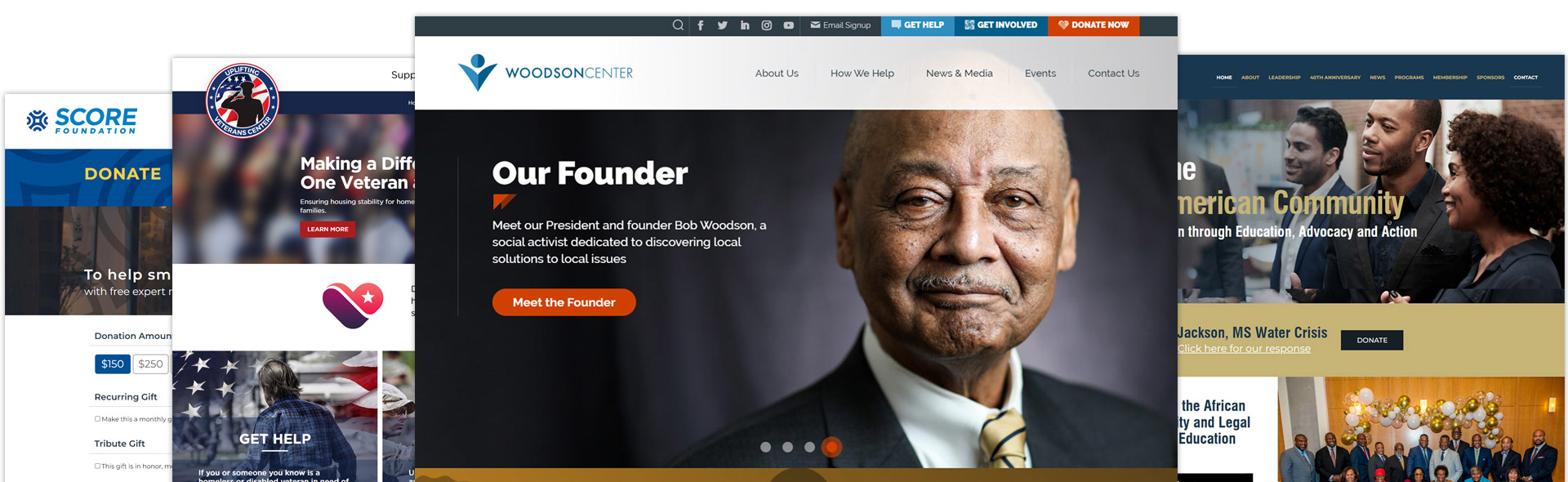 association website design