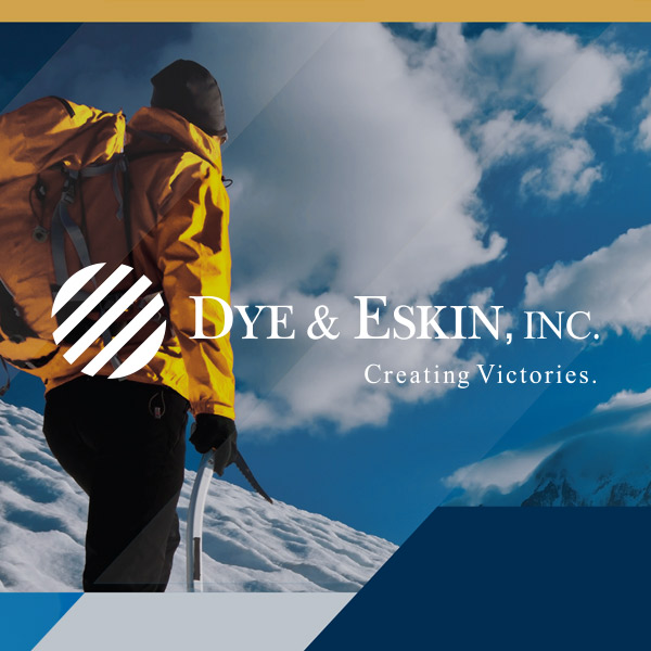 Dye Eskin Insurance Graphic Design
