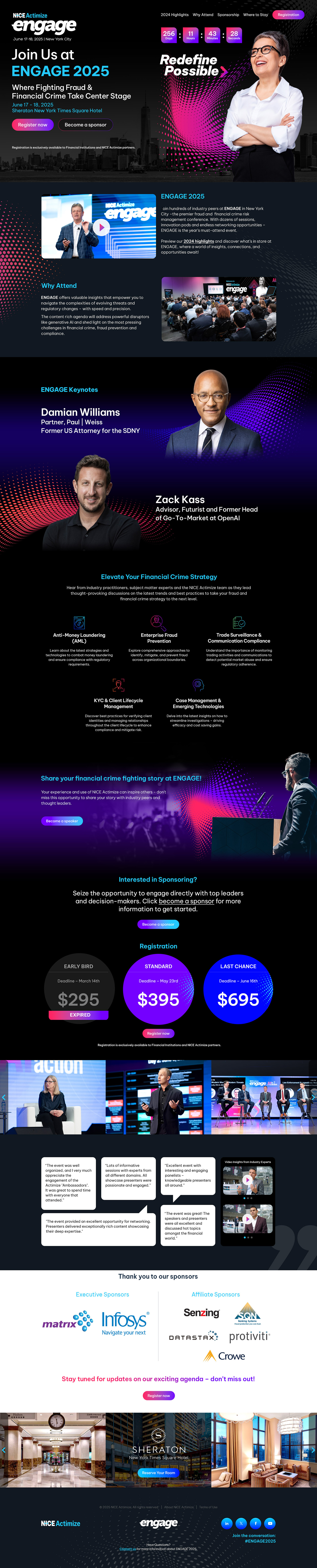  event website design
